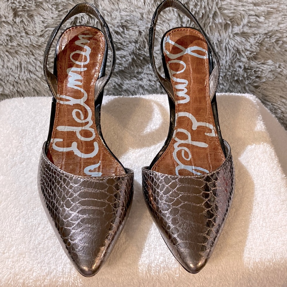 Sam Edelman Slingback heels Size 6 1/2